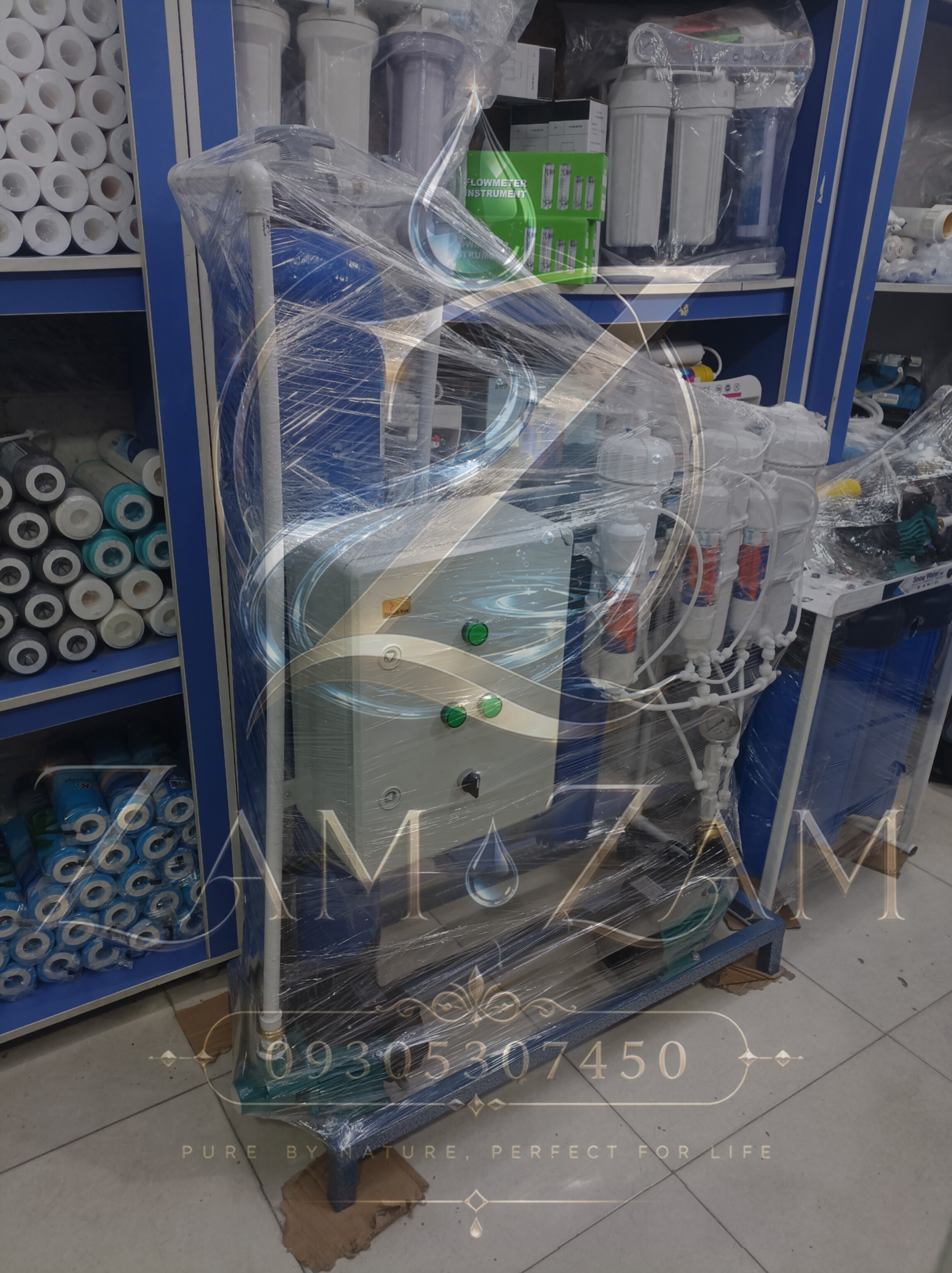 تصفیه آب نیمه صنعتی 1200 گالن با گارانتی